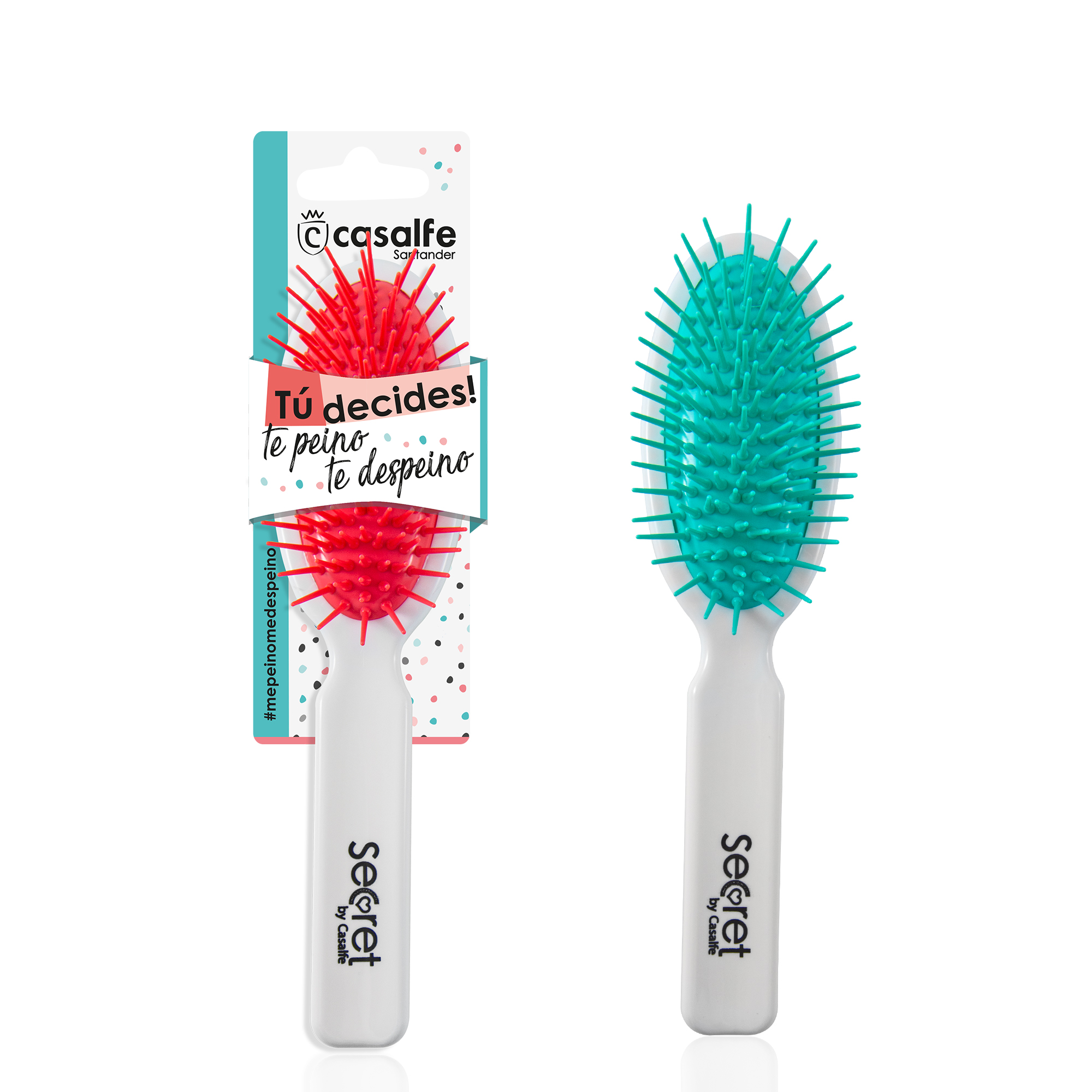 Cepillo anti tirones pequeño Secret mini Cepillo anti tirones pequeño Secret mini