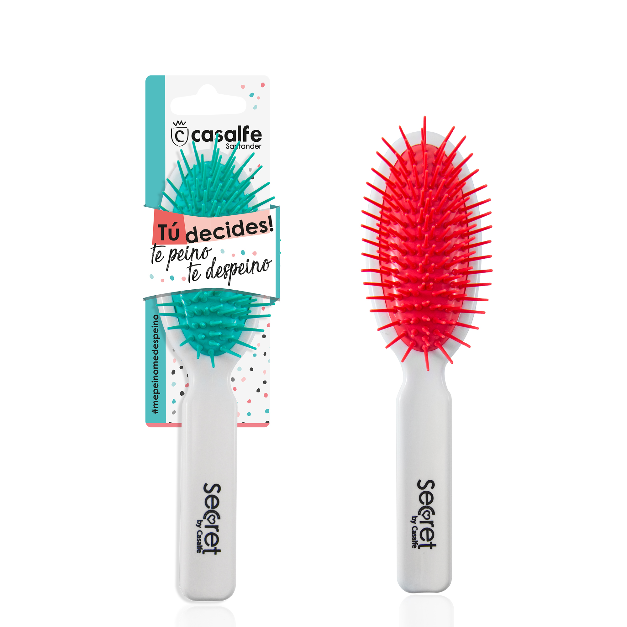 Cepillo anti tirones pequeño Secret mini Cepillo anti tirones pequeño Secret mini