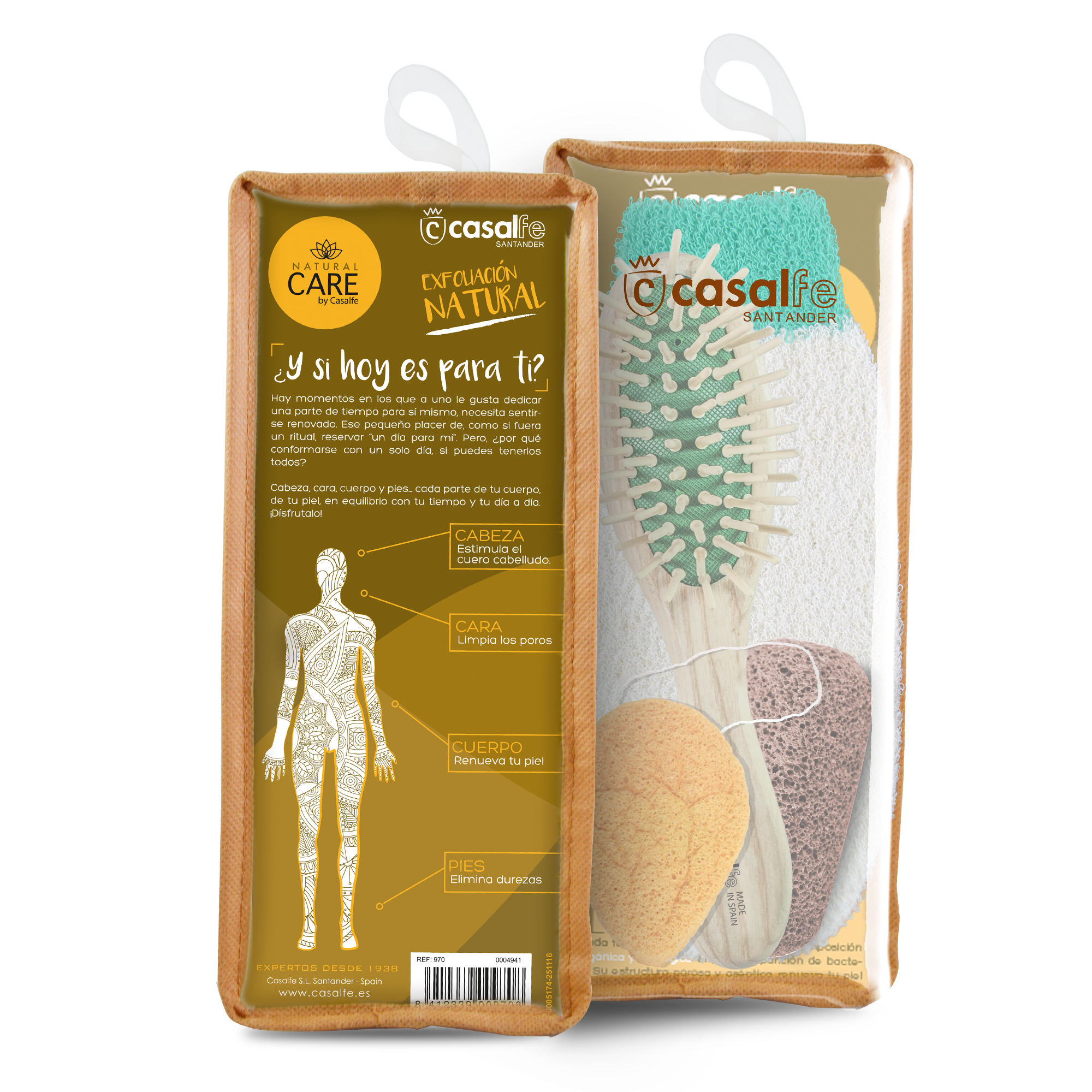NECESER NATURAL CARE exfoliación casalfe NECESER NATURAL CARE exfoliación casalfe