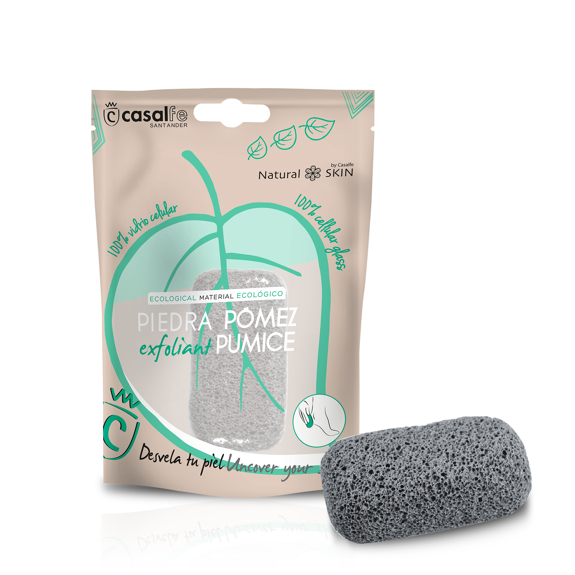 Piedra pómez pedicura natural skin Piedra pómez pedicura natural skin
